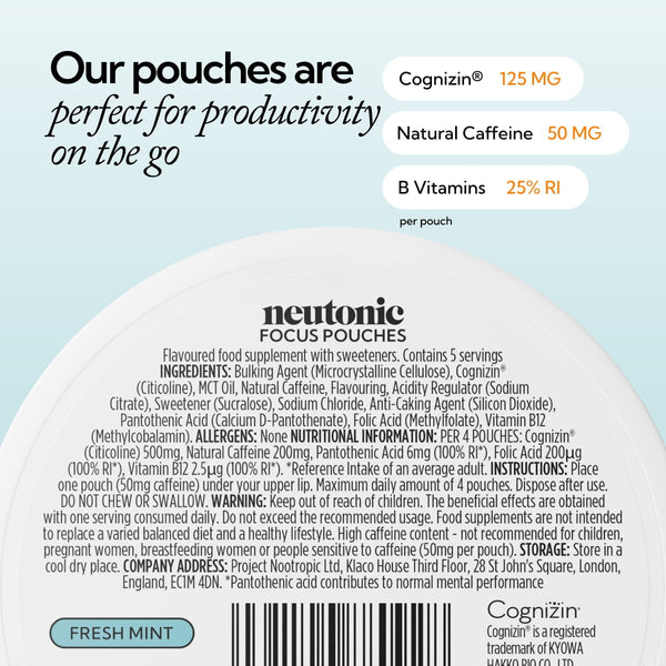 Focus Pouches - Fresh Mint